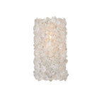 Currey And Company 5000-0262 Contemporary Silver Leaf,Contemporary Silver,Natural Iconoclast Wall Sconce Image 1