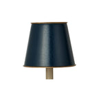 Currey And Company 0900-0030 Blue Tole Blue Tapered Chandelier Shade Image 1