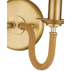 Currey And Company Adala Brass Wall Sconce