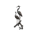 Currey And Company 1200-0913 Bronze Herons On Branch Bronze Image 1