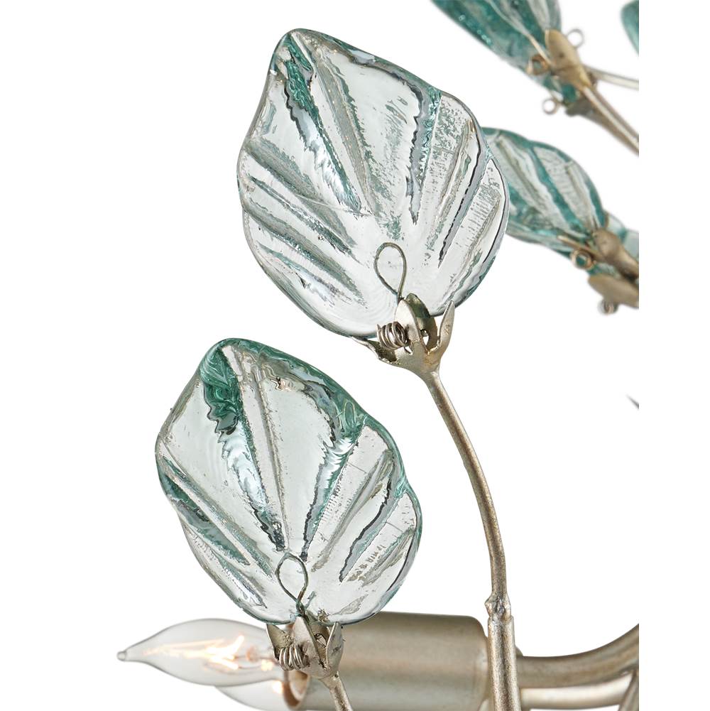 Currey And Company Baobab Large Silver Chandelier