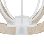 Currey And Company 9000-1131 Sandstone,Sugar White Bastian Sandstone Orb Chandelier Image 3