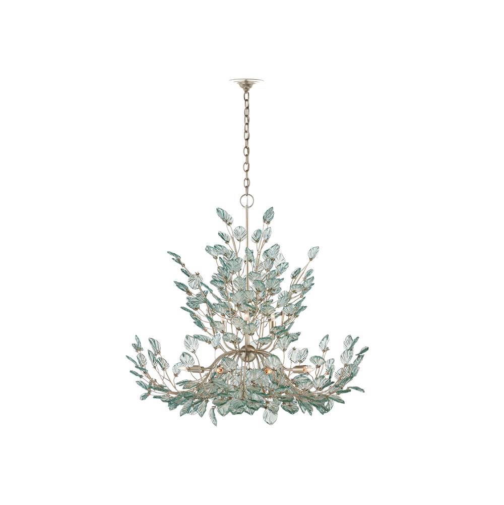 Currey And Company 9000-1294 Silver Baobab Large Silver Chandelier Image 3
