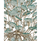 Currey And Company 9000-1294 Silver Baobab Large Silver Chandelier Image 5