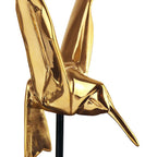 Currey And Company  Gold Hummingbirds Set Of 3