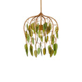 Currey And Company 9000-1227 Brass,Green Midsummer Pendant Image 1