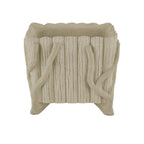 Currey And Company 2200-0023 Portland,Faux Bois Square Faux Bois Planter Image 3