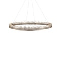 Currey And Company 9000-1221 Contemporary Silver Leaf, Contemporary Silver,Clear Pleiades Large Chandelier Image 1