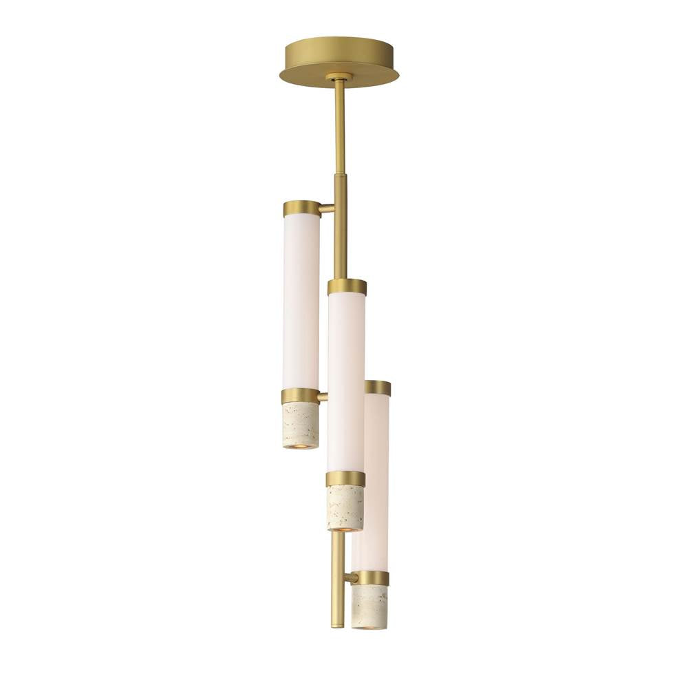 ET2 Travertine 3-light Led Pendant