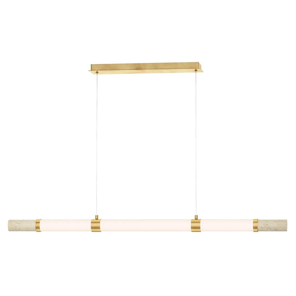 ET2 Travertine Linear Led  Pendant