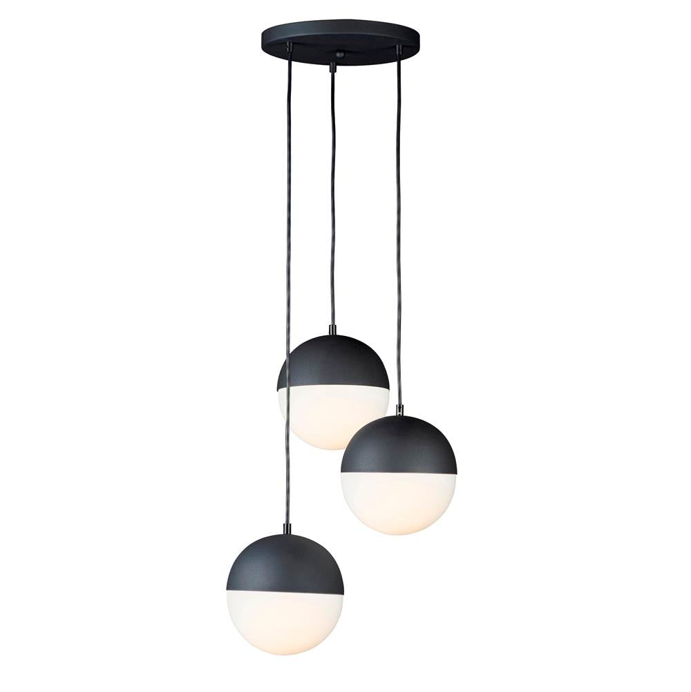 ET2 Half Moon Half Moon 3-light Led Pendant