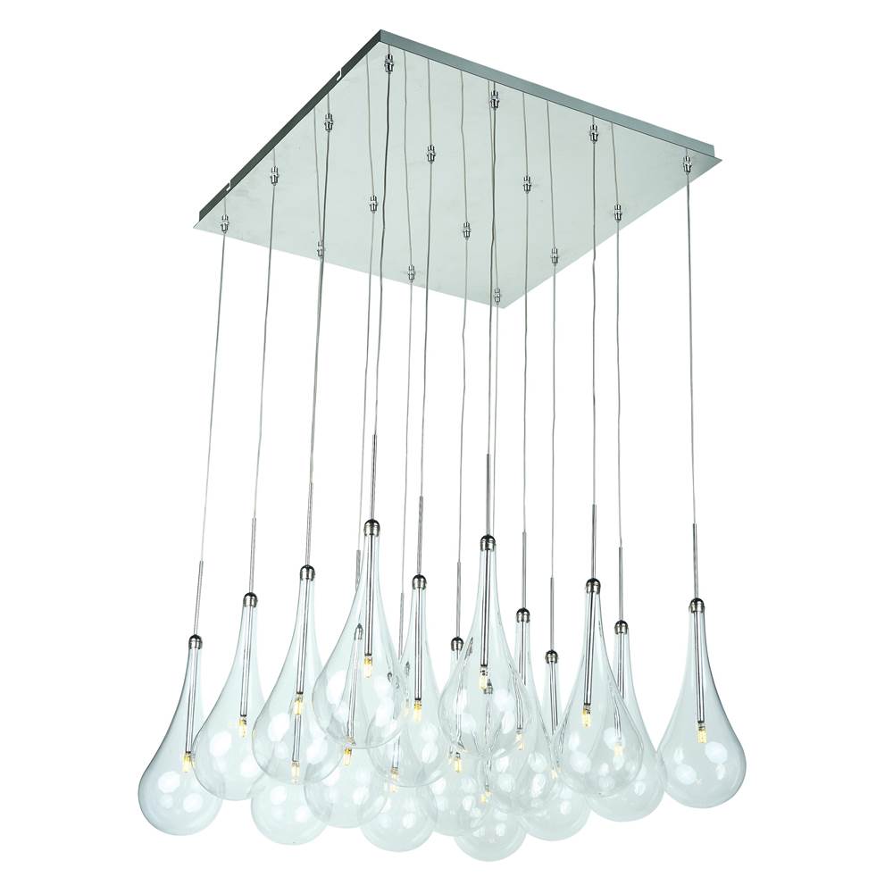 ET2 Larmes Led Larmes 16-light Led Pendant