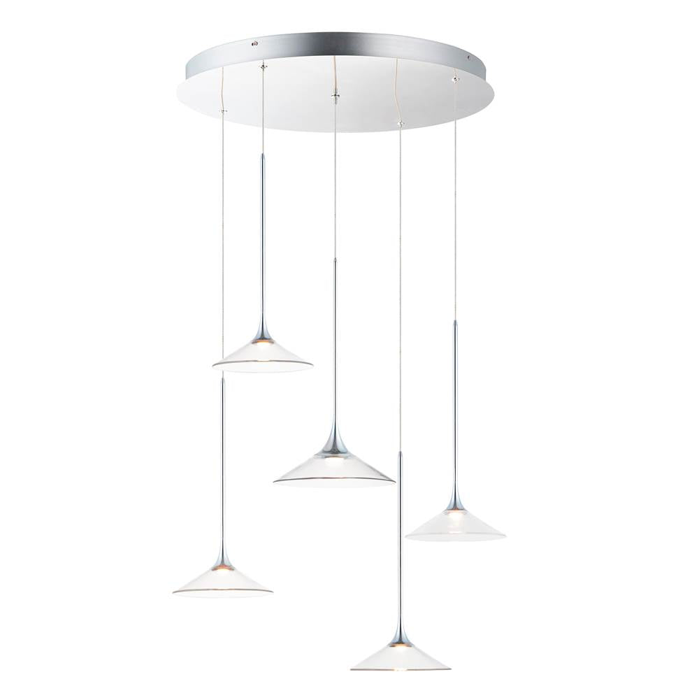 ET2 Cono Led 5-light Pendant