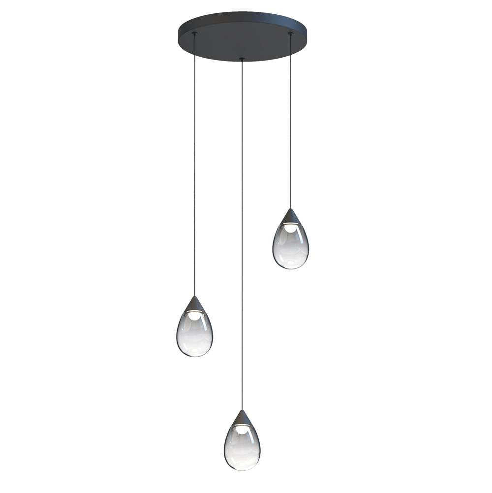 ET2 Dewdrop 3- Light Led Pendant
