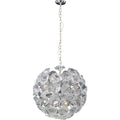 ET2 E22094-28 Polished Chrome Fiori 20-light Pendant Image 1