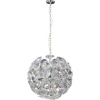 ET2 E22094-28 Polished Chrome Fiori 20-light Pendant Image 1