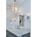 ET2 E22094-28 Polished Chrome Fiori 20-light Pendant Image 2