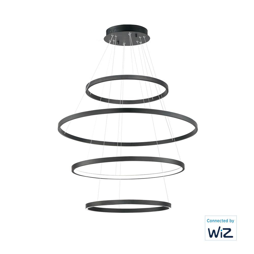 ET2 Groove 4-tier Led Pendant Wiz
