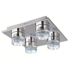 ET2 Fizz Iv Fizz Iv 4-light Led Flush Mount