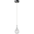 ET2 E23111-18 Polished Chrome Larmes 1-light Pendant Image 1