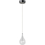 ET2 E23111-18 Polished Chrome Larmes 1-light Pendant Image 1