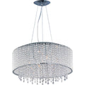 ET2 E23137-10PC Polished Chrome Spiral 10-light Pendant Image 1