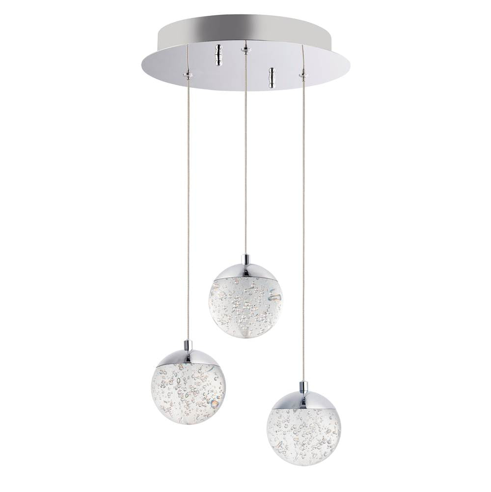 ET2 Orb Ii Orb Ii 3-light Led Pendant