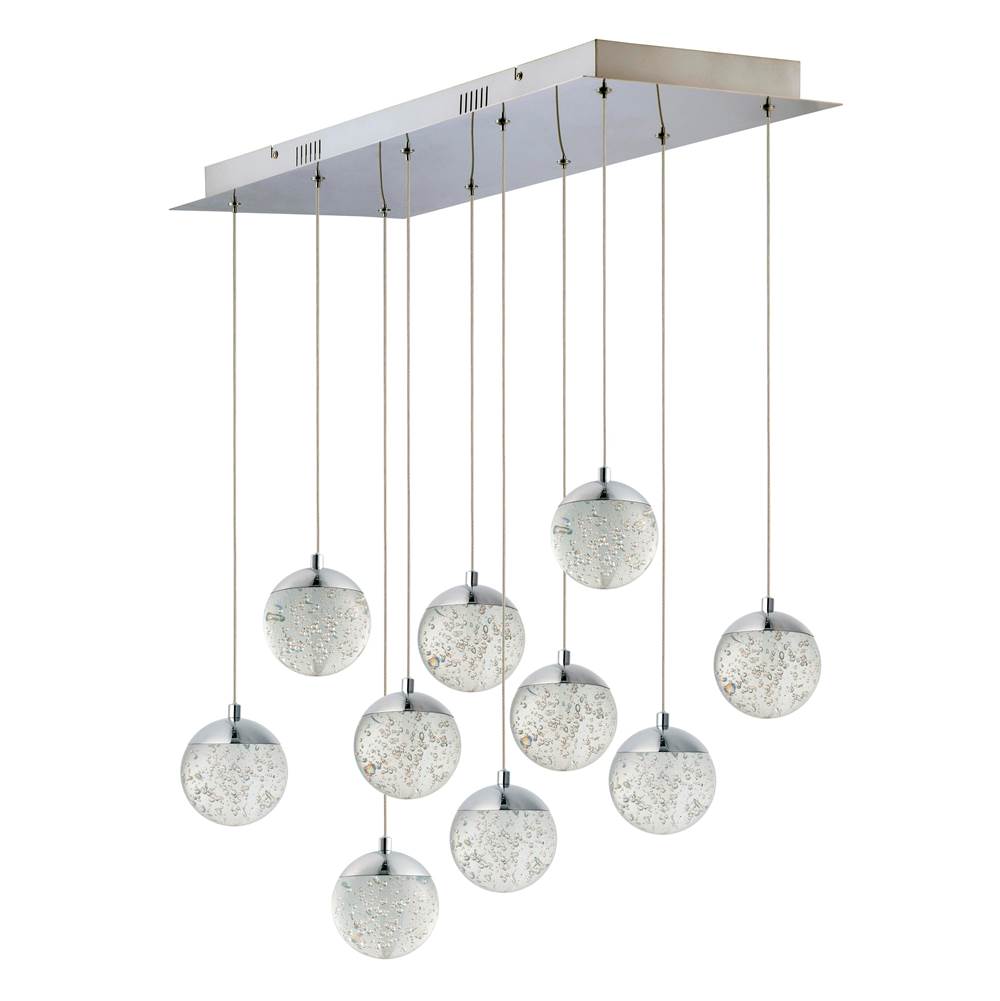 ET2 Orb Ii Orb Ii 10-light Led Pendant