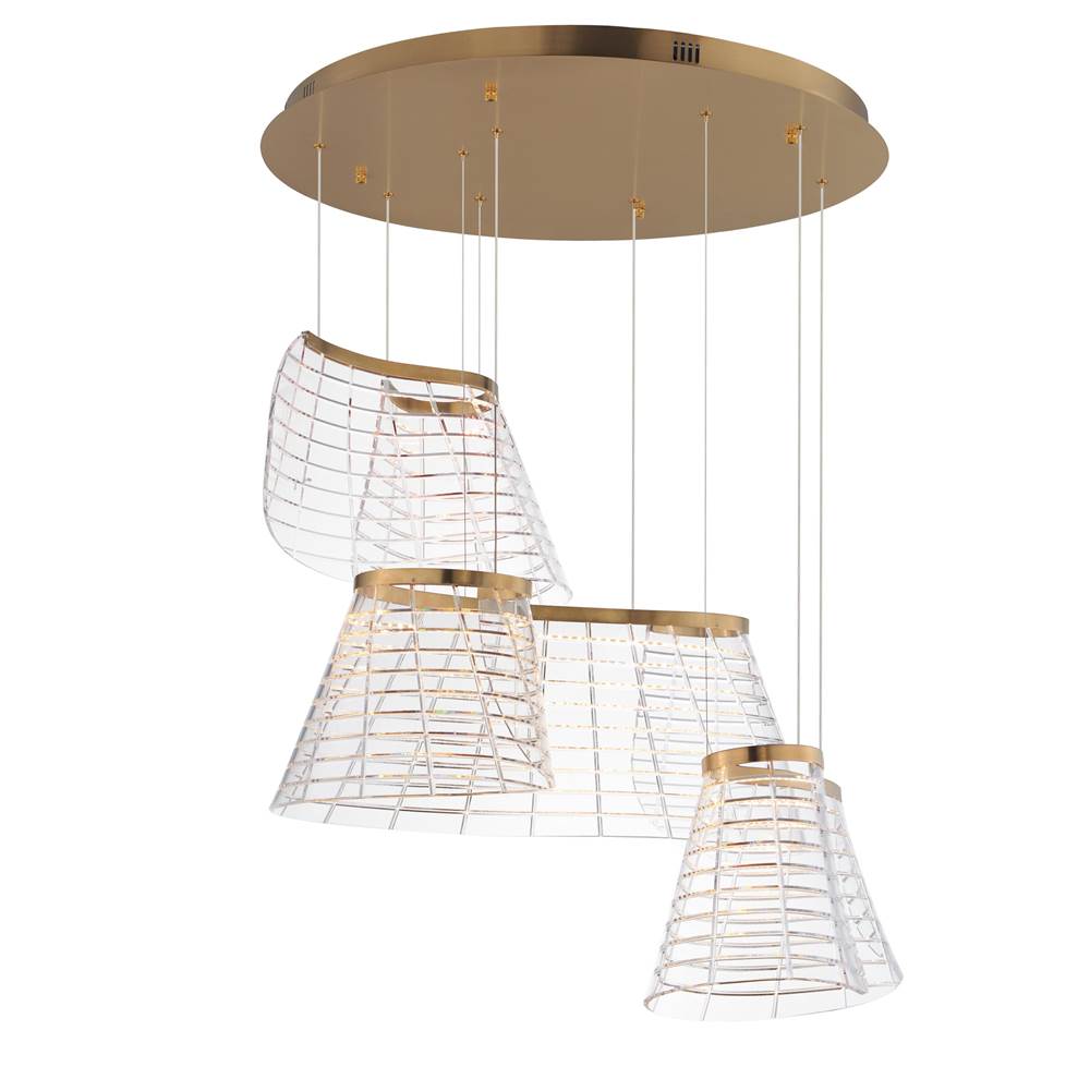 ET2 Tartan 3-light Led Pendant