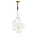 ET2 Burst 9-light Led Pendant - Frost