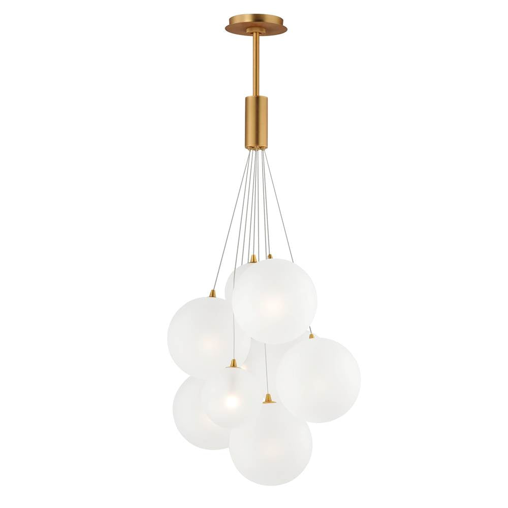 ET2 Burst 9-light Led Pendant - Frost
