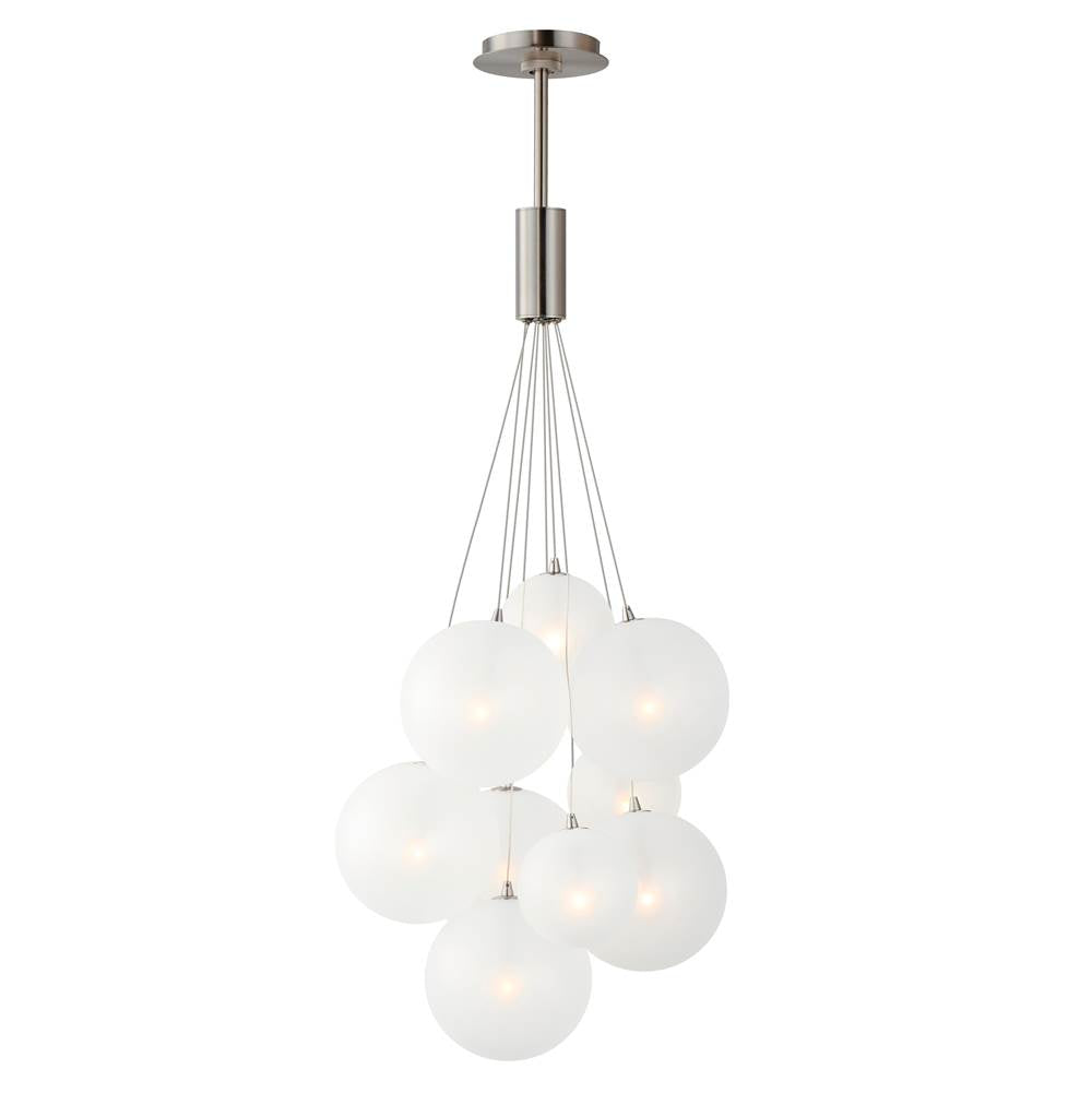 ET2 Burst 9-light Led Pendant - Frost