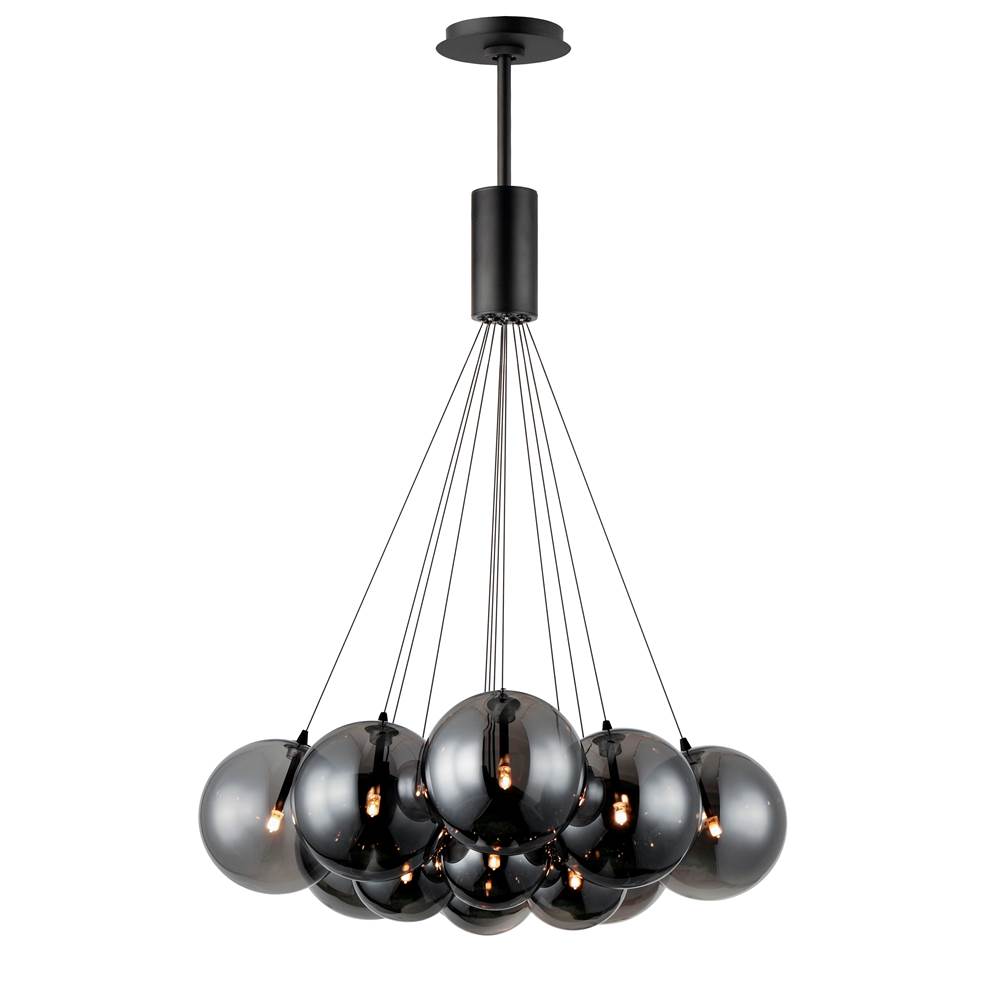 ET2 Burst 12-light Led Pendant - Smoke