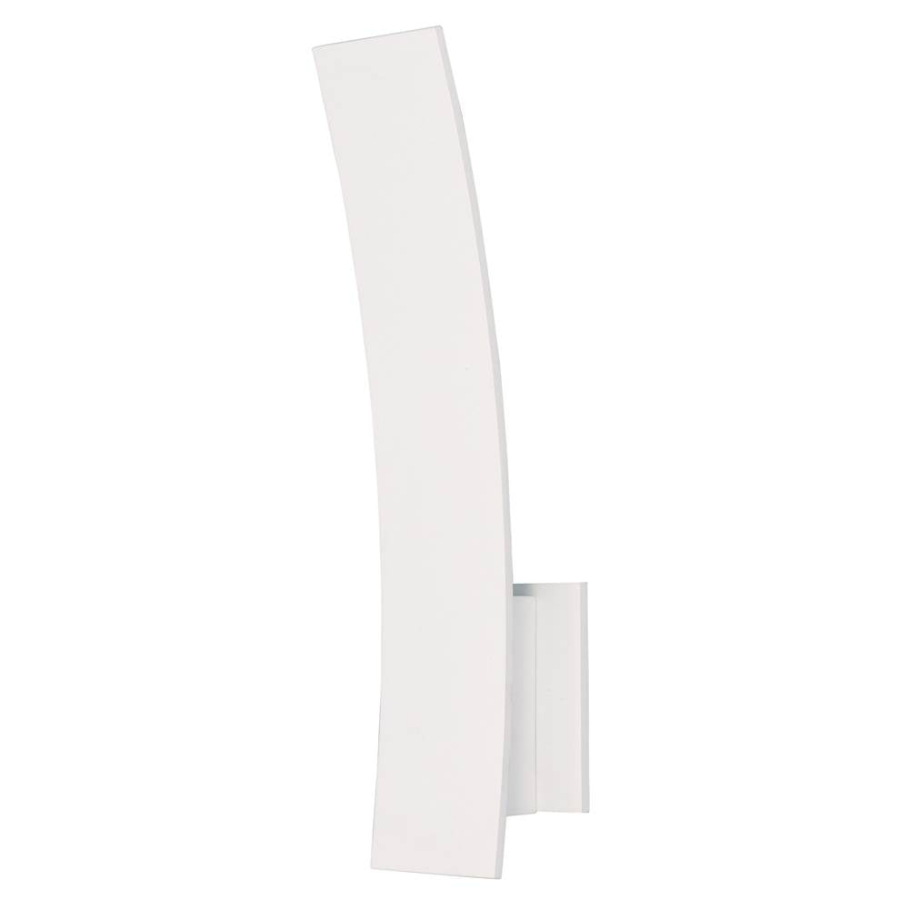 ET2 E41307-WT White Alumilux: Prime Led Outdoor Wall Sconce Image 1