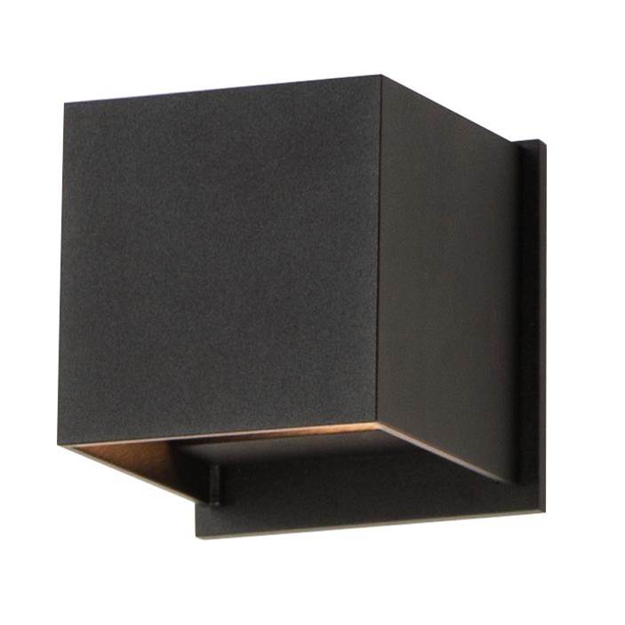 ET2 Alumilux Cube Alumilux: Cube Led Outdoor Wall Sconce