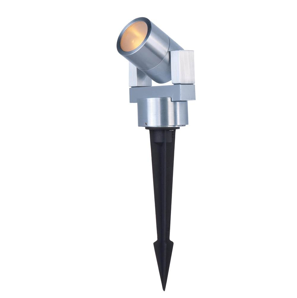 ET2 E41350-SA Satin Aluminum Alumilux Landscape Led Spot Light Image 1