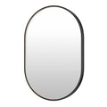 ET2 Elisse 24x36 Oval Bk Led Mirror