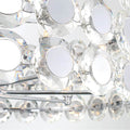 Eurofase 44286-019 Chrome Perrene, Chandelier, 8-light, 32'', Chrome, Clear Glass Image 1