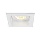 Eurofase 28721-30-017 White Amigo 15w 1 Light Square Trim Downlight 3000k White Image 3