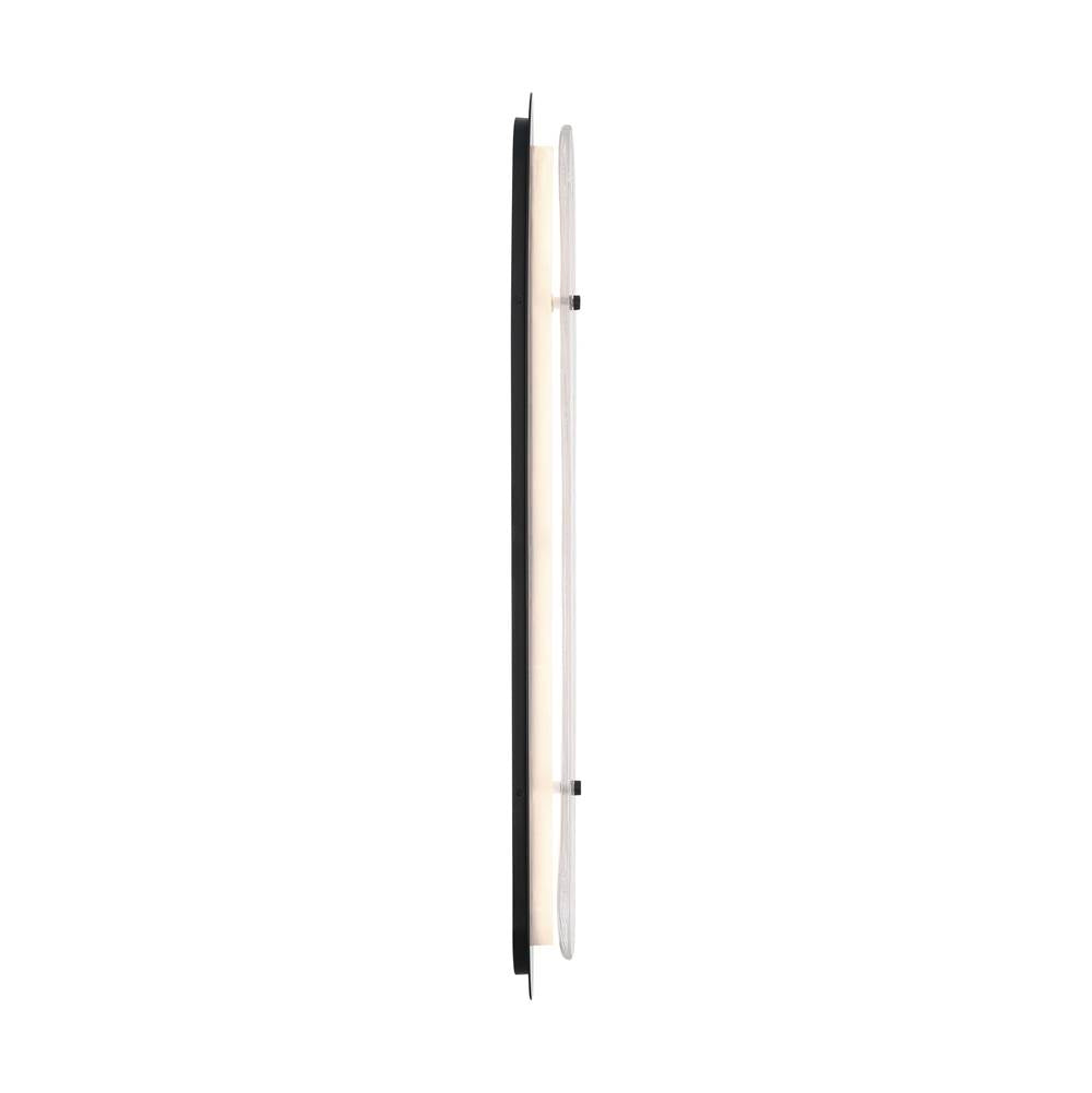 Eurofase 49177-015 Powder Coat Black Tramore, Outdoor, 38'', Powder Coat Black, Silver Glass Image 2