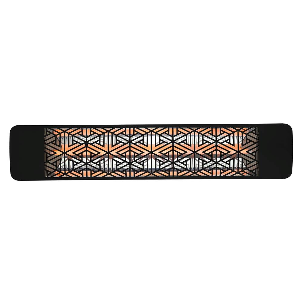 Eurofase EF25240B3 Black Eurofase Ef25240b3 Single Element 39 Inch 2500 Watt Electric Patio Heater Image 2