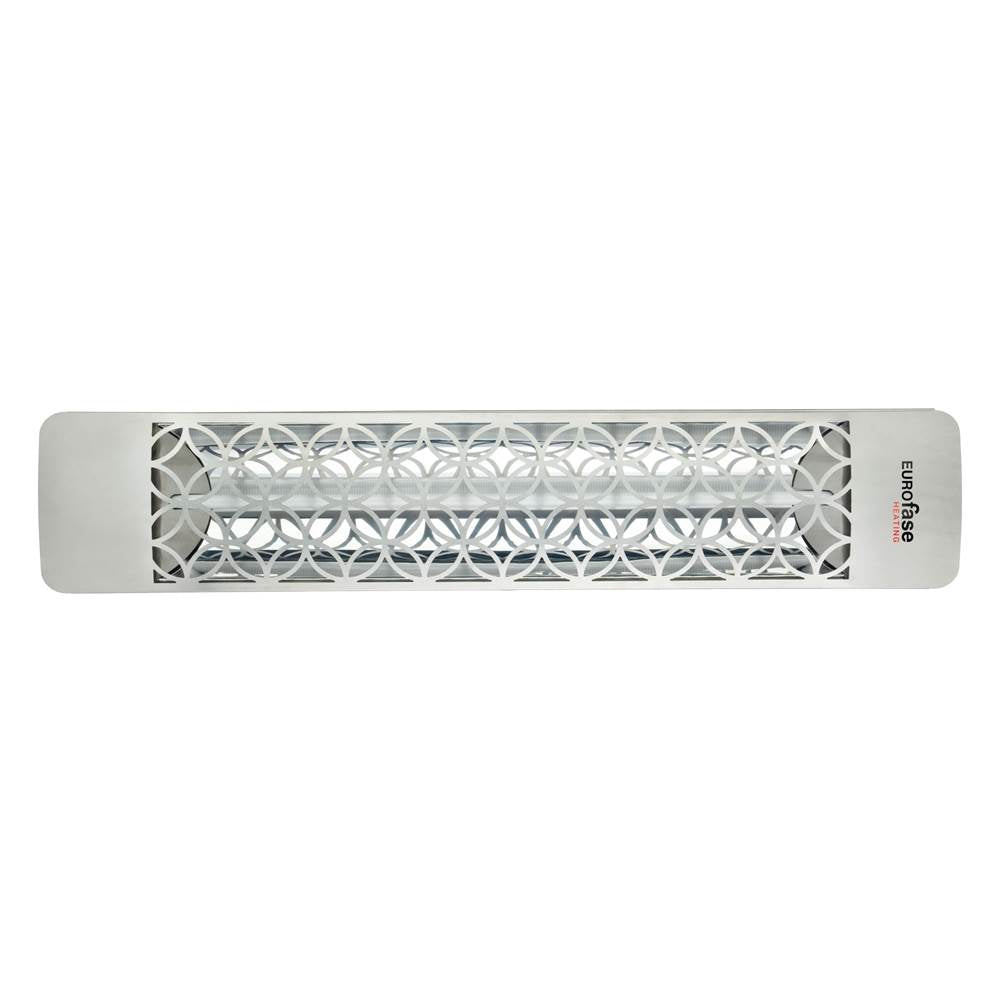 Eurofase EF25480S2 Stainless Steel Eurofase Ef25480s2 Single Element 39 Inch 2500 Watt Electric Patio Heater Image 1