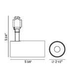 Eurofase 35456-40-01  Charlie,trk Head,led,15w,40k,b Image 2