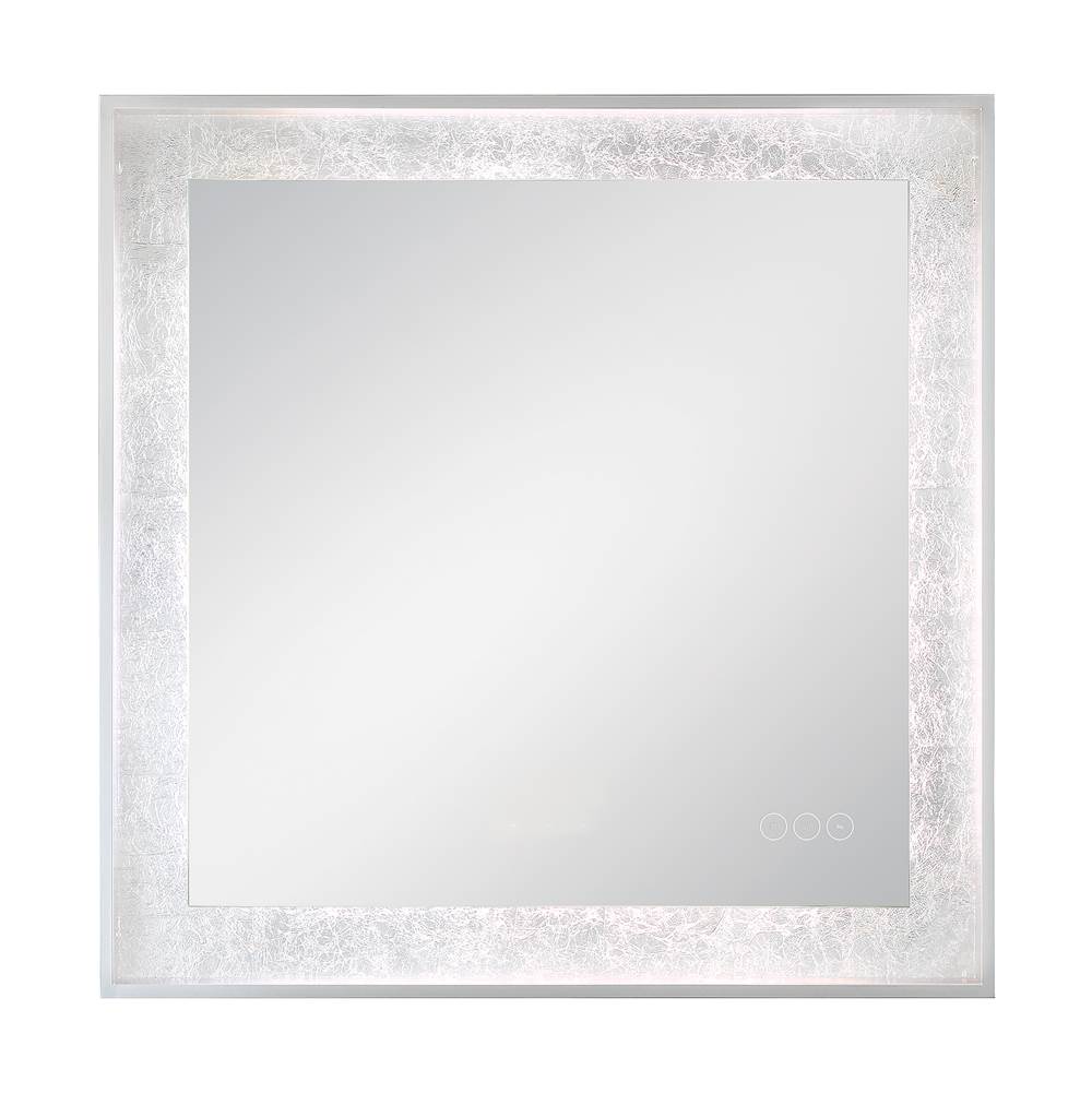 Eurofase Anya, Mirror , 32'' X 32'', Anodized Silver