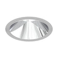 Eurofase Oscar Small 10w Round White Trim Chorme Baffle Wide 4000k Clear Lens