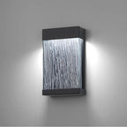 Eurofase 35891-017 Powder Coat Black Tiffany, Outdoor, 11'', Powder Coat Black, Clear Glass Image 5