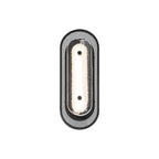 Eurofase 49442-014 Matte Black Tramore, Wall Sconce, 16'', Matte Black, Silver Glass Image 4
