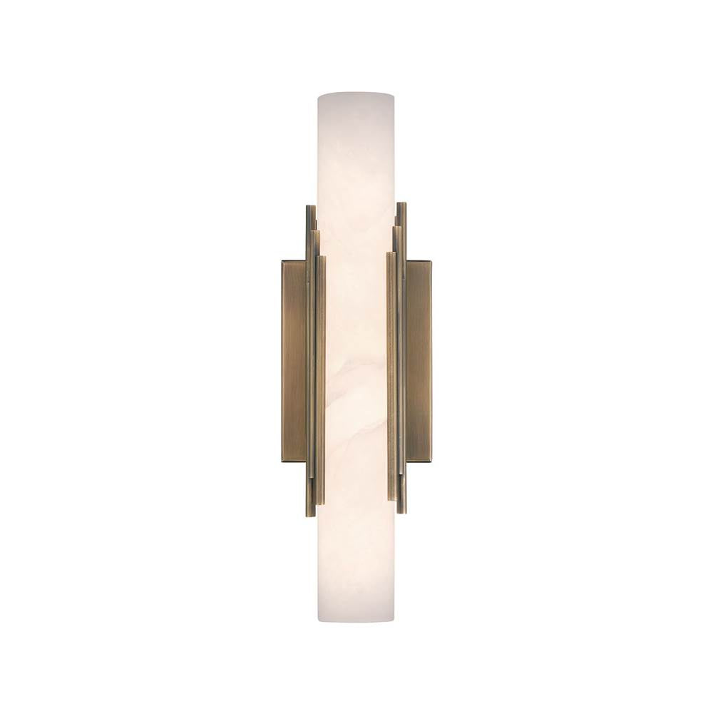 Eurofase 49031-010 Antique Brass Venna, Wall Sconce , 16'', Antique Brass, Alabaster Image 2