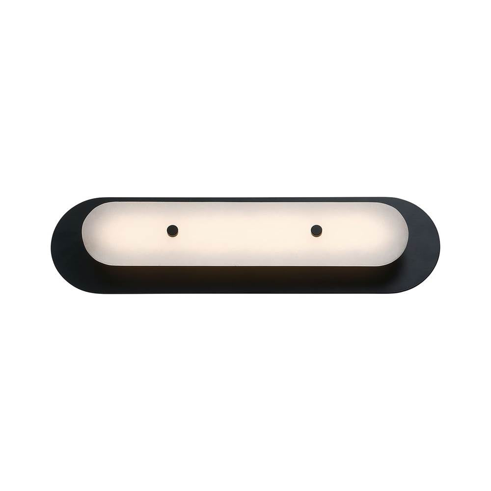 Eurofase Tramore, Outdoor , 22'', Powder Coat Black, Alabaster