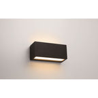 Eurofase Aether,outdr,led,wall,15w, Bk